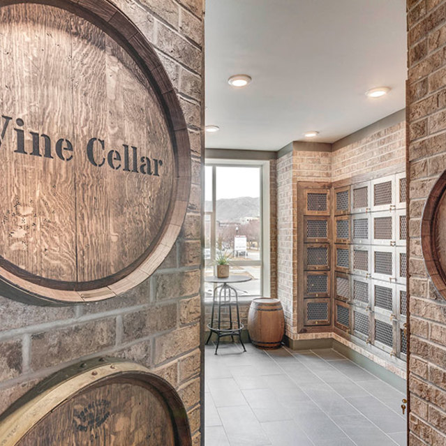 Gateway 505 - Organized Wine Cellar